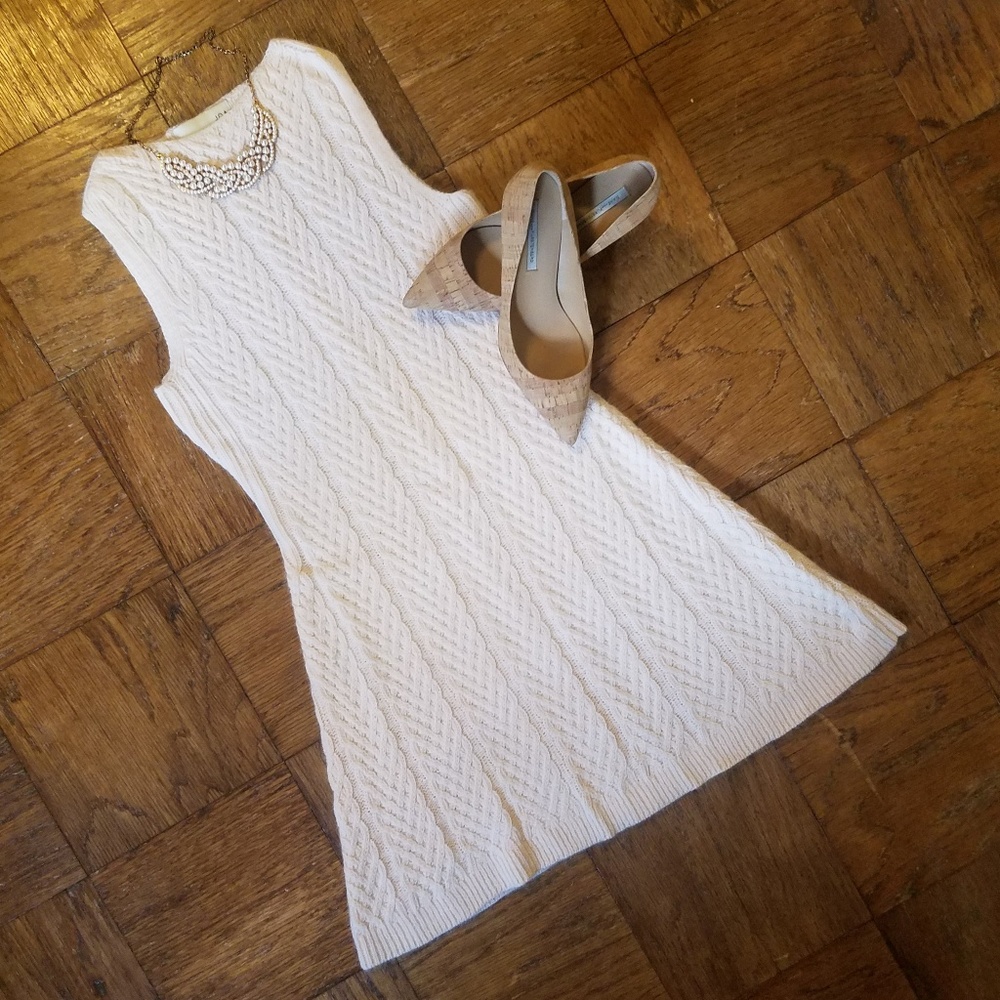 J.O.A. | Blush pink sweater dress